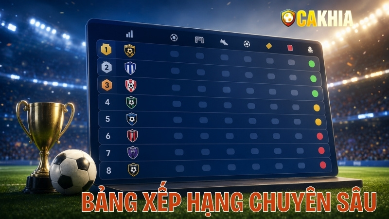 Bảng xếp hạng chuyên sâu