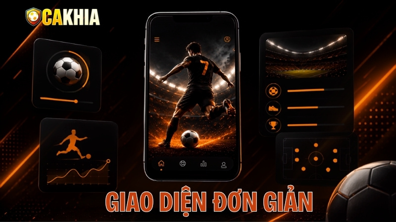 Giao diện đơn giản