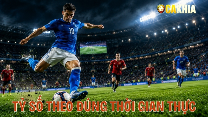 Tỷ số theo đúng thời gian thực